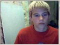 Teen boy masturbating before webcam