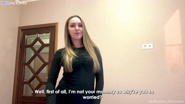 Sexy macecha požádá nevlastního syna o semeno