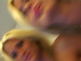 Blonde twins satisfy a dick