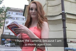 Public Agent in Czech streets (Gabrielle)