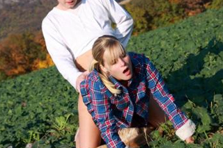 Young couple Agata and Karel is fucking on the farm after work  Czech porn