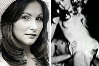 Celebrity Porn: Linda Lovelace in Black and White Retro Porn